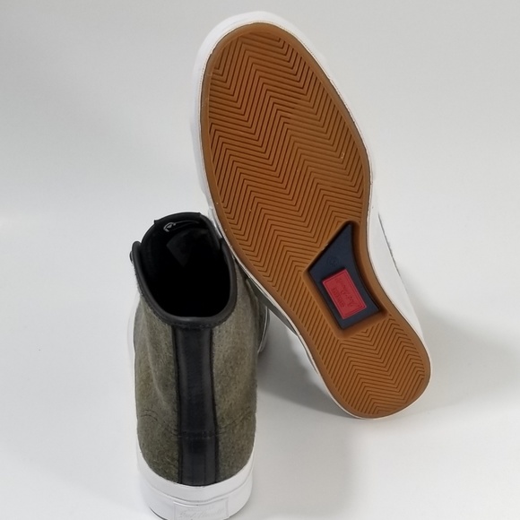 CONVERSE WOOLRICH × JP SIGNATURE HI MEN SIZE 10 - Picture 4 of 4